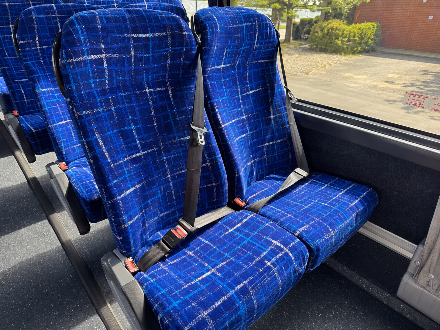 maple grove charter bus rental interior