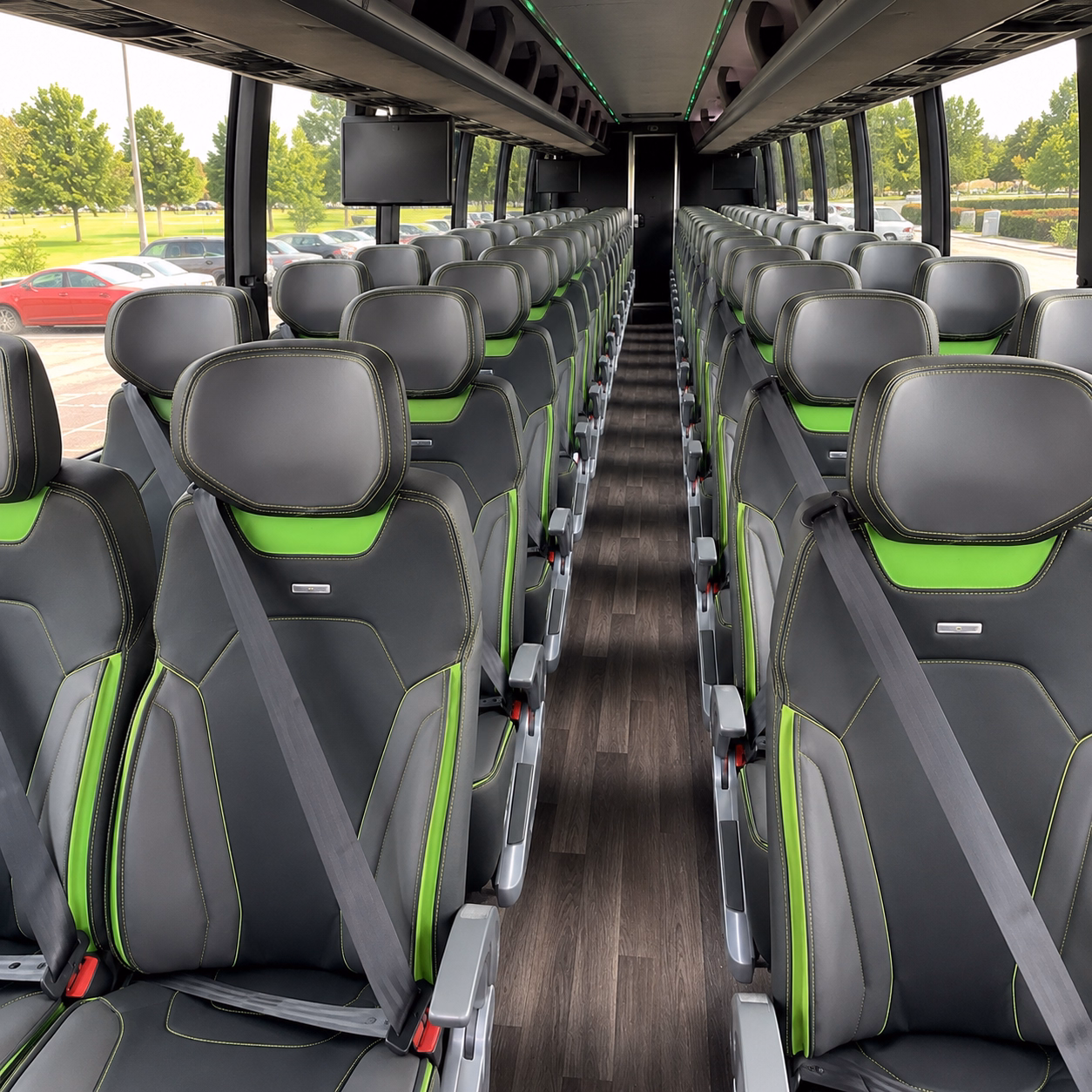 maple grove private event transportation onboard seating